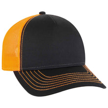 Load image into Gallery viewer, OTTO CAP 5 Panel Low Profile Mesh Back Trucker Hat - iBlankCaps.com - Blank Hats &amp; Caps Super Store
