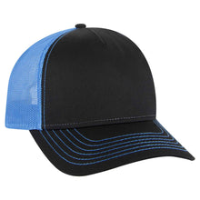 Load image into Gallery viewer, OTTO CAP 5 Panel Low Profile Mesh Back Trucker Hat - iBlankCaps.com - Blank Hats &amp; Caps Super Store
