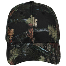 Load image into Gallery viewer, OTTO CAP Camouflage 6 Panel Low Profile Mesh Back Trucker Hat
