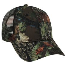 Load image into Gallery viewer, OTTO CAP Camouflage 6 Panel Low Profile Mesh Back Trucker Hat
