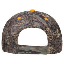 Load image into Gallery viewer, OTTO CAP Camouflage 6 Panel Low Profile Mesh Back Trucker Hat
