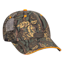 Load image into Gallery viewer, OTTO CAP Camouflage 6 Panel Low Profile Mesh Back Trucker Hat
