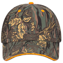 Load image into Gallery viewer, OTTO CAP Camouflage 6 Panel Low Profile Mesh Back Trucker Hat
