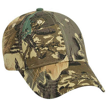 Load image into Gallery viewer, OTTO CAP Camouflage Youth 6 Panel Low Profile Baseball Cap
