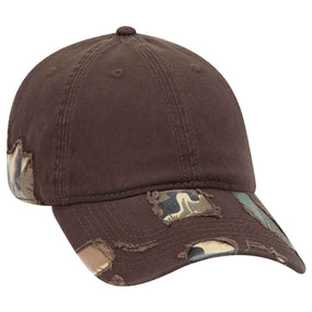 OTTO CAP Camouflage 6 Panel Low Profile Baseball Cap