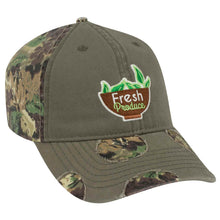 Load image into Gallery viewer, OTTO CAP Camouflage 6 Panel Low Profile Baseball Cap
