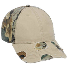 Load image into Gallery viewer, OTTO CAP Camouflage 6 Panel Low Profile Baseball Cap
