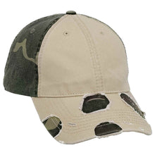 Load image into Gallery viewer, OTTO CAP Camouflage 6 Panel Low Profile Baseball Cap
