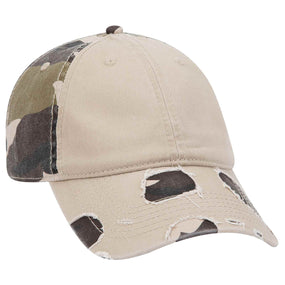 OTTO CAP Camouflage 6 Panel Low Profile Baseball Cap