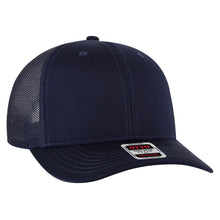 Load image into Gallery viewer, OTTO Cap 6 Panel Mid Profile Mesh Back Trucker Hat
