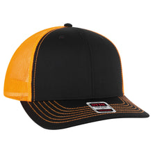 Load image into Gallery viewer, OTTO Cap 6 Panel Mid Profile Mesh Back Trucker Hat
