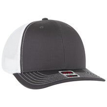 Load image into Gallery viewer, OTTO Cap 6 Panel Mid Profile Mesh Back Trucker Hat
