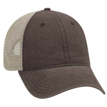 Load image into Gallery viewer, OTTO CAP 6 Panel Low Profile Mesh Back Trucker Hat
