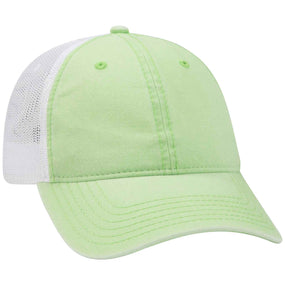 OTTO CAP 6 Panel Low Profile Mesh Back Trucker Hat