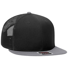 Load image into Gallery viewer, OTTO CAP &quot;OTTO SNAP&quot; 6 Panel Mid Profile Mesh Back Trucker Snapback Hat - iBlankCaps.com - Blank Hats &amp; Caps Super Store
