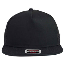 Load image into Gallery viewer, OTTO CAP &quot;OTTO SNAP&quot; 5 Panel Mid Profile Mesh Back Trucker Snapback Hat - iBlankCaps.com - Blank Hats &amp; Caps Super Store
