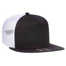 Load image into Gallery viewer, OTTO CAP &quot;OTTO SNAP&quot; 5 Panel Mid Profile Mesh Back Trucker Snapback Hat - iBlankCaps.com - Blank Hats &amp; Caps Super Store
