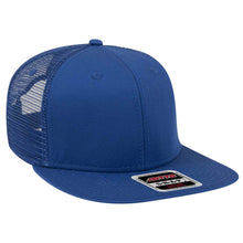 Load image into Gallery viewer, OTTO CAP &quot;OTTO SNAP&quot; 6 Panel Mid Profile Mesh Back Trucker Snapback Hat - iBlankCaps.com - Blank Hats &amp; Caps Super Store
