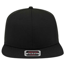 Load image into Gallery viewer, OTTO CAP &quot;OTTO SNAP&quot; 6 Panel Mid Profile Mesh Back Trucker Snapback Hat - iBlankCaps.com - Blank Hats &amp; Caps Super Store
