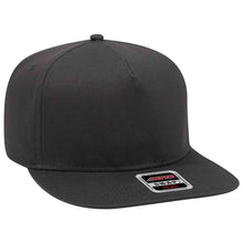 Load image into Gallery viewer, OTTO CAP &quot;OTTO SNAP&quot; 5 Panel Mid Profile Snapback Hat - iBlankCaps.com - Blank Hats &amp; Caps Super Store
