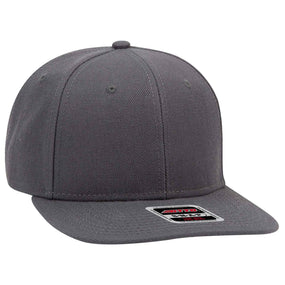 OTTO CAP "OTTO SNAP" 6 Panel Mid Profile Snapback Hat - iBlankCaps.com - Blank Hats & Caps Super Store