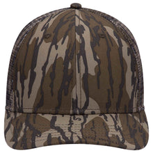 Load image into Gallery viewer, OTTO CAP Mossy Oak Camouflage Superior Polyester Twill 6 Panel Low Profile Mesh Back Baseball Cap

