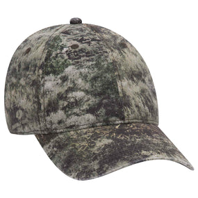 OTTO CAP Mossy Oak Camouflage Garment Washed Superior Cotton Twill 6 Panel Low Profile Baseball Cap