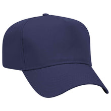 Load image into Gallery viewer, OTTO CAP 5 Panel Mid Profile Baseball Cap - iBlankCaps.com - Blank Hats &amp; Caps Super Store
