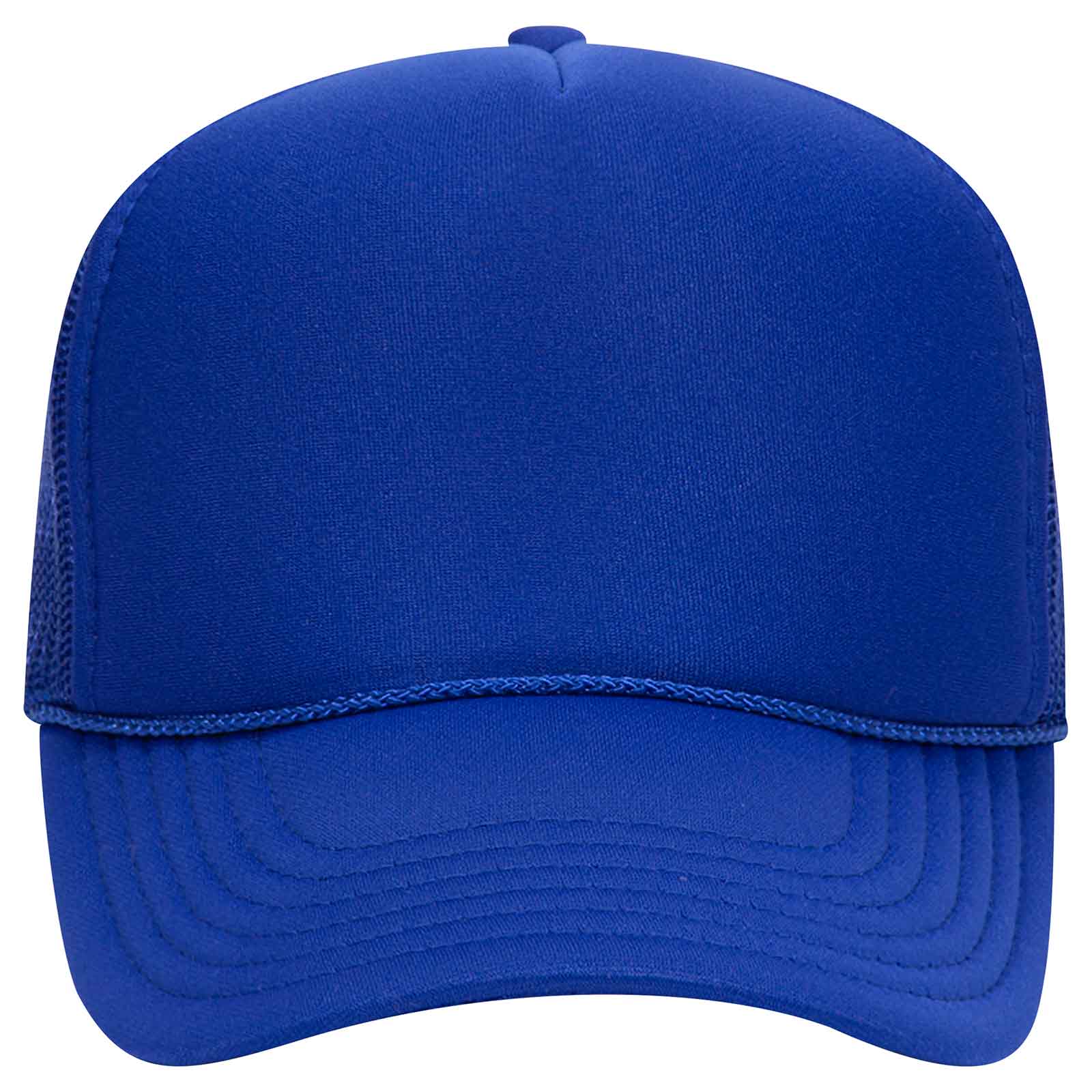 Two Tone Trucker Hats - Royal Blue Blank Trucker Cap