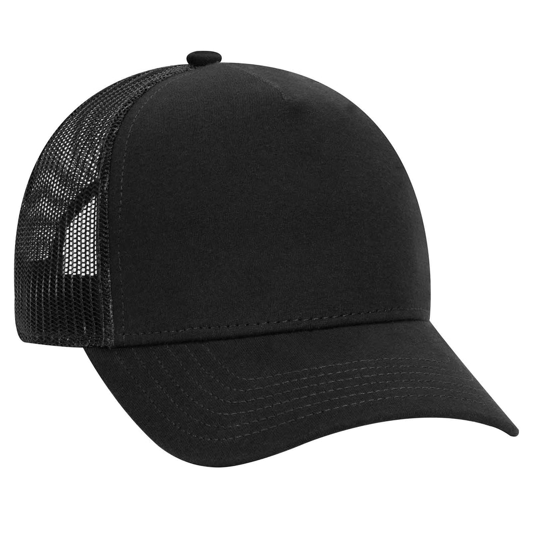 OTTO CAP 5 Panel Mid Profile Mesh Back Trucker Hat