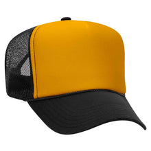 Load image into Gallery viewer, OTTO CAP 5 Panel High Crown Mesh Back Trucker Hat - iBlankCaps.com - Blank Hats &amp; Caps Super Store
