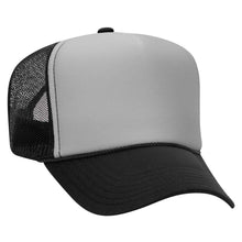 Load image into Gallery viewer, OTTO CAP 5 Panel High Crown Mesh Back Trucker Hat - iBlankCaps.com - Blank Hats &amp; Caps Super Store
