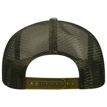 Load image into Gallery viewer, OTTO CAP Camouflage 5 Panel High Crown Mesh Back Trucker Hat
