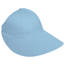 Load image into Gallery viewer, OTTO CAP 4 Panel Ponytail Extra Large Visor Cap - iBlankCaps.com - Blank Hats &amp; Caps Super Store
