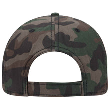 Load image into Gallery viewer, OTTO CAP Camouflage 6 Panel Low Profile Baseball Cap
