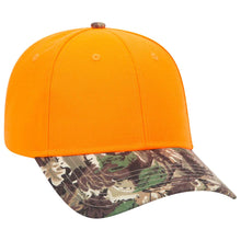 Load image into Gallery viewer, OTTO CAP Camouflage 6 Panel Low Profile Baseball Cap
