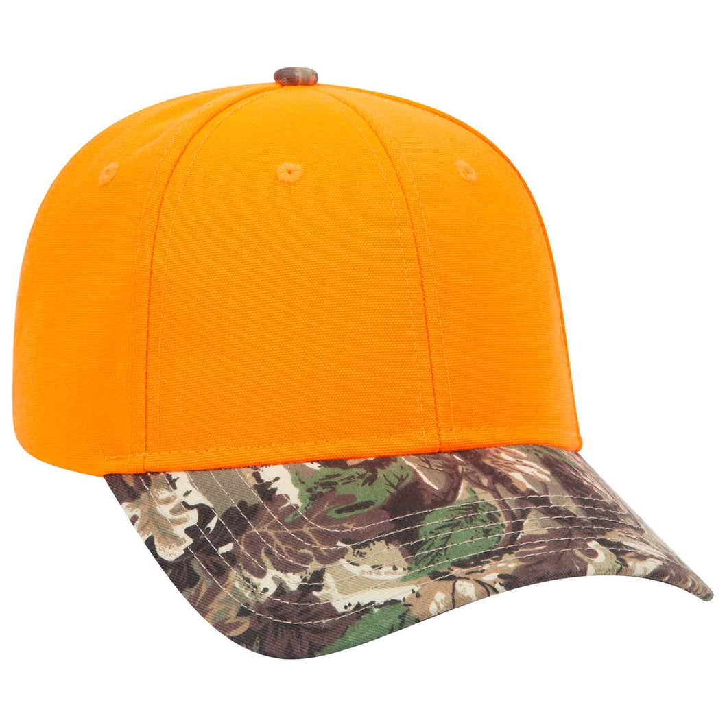 OTTO CAP Camouflage 6 Panel Low Profile Baseball Cap