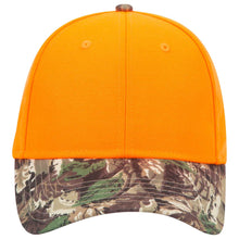 Load image into Gallery viewer, OTTO CAP Camouflage 6 Panel Low Profile Baseball Cap
