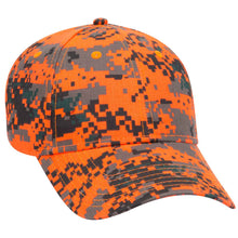 Load image into Gallery viewer, OTTO CAP Digital Camouflage 6 Panel Low Profile Baseball Cap
