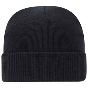 OTTO CAP 12" Classic Knit Beanie w/ Rib Knit Cuff - iBlankCaps.com - Blank Hats & Caps Super Store