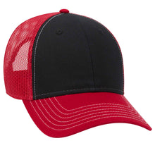 Load image into Gallery viewer, OTTO CAP 6 Panel Low Profile Mesh Back Trucker Hat
