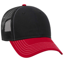 Load image into Gallery viewer, OTTO CAP 6 Panel Low Profile Mesh Back Trucker Hat
