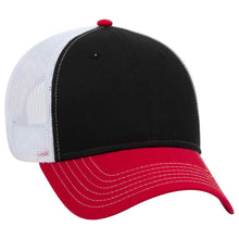 Load image into Gallery viewer, OTTO CAP 6 Panel Low Profile Mesh Back Trucker Hat
