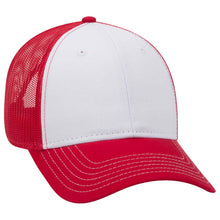 Load image into Gallery viewer, OTTO CAP 6 Panel Low Profile Mesh Back Trucker Hat
