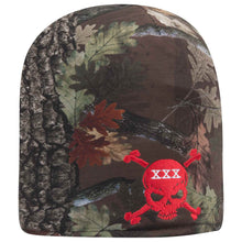 Load image into Gallery viewer, OTTO CAP 9 1/5&quot; Reversible Camo Beanie
