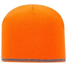 Load image into Gallery viewer, OTTO CAP 9&quot; Classic Knit Beanie w/ Reflective Stripe
