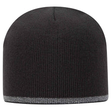 Load image into Gallery viewer, OTTO CAP 9&quot; Classic Knit Beanie w/ Reflective Stripe
